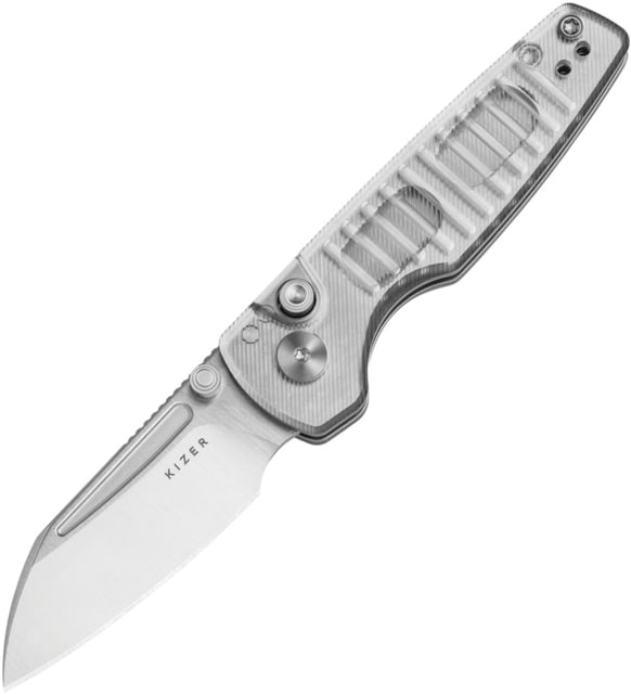 Kizer Cutlery Parakeet Button Lock Acrylic KI - Kizer Cutlery