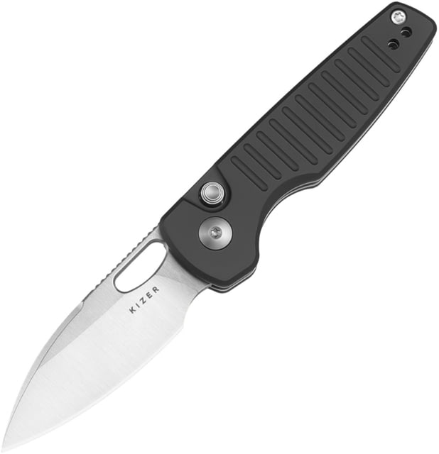 Kizer Cutlery Parakeet Button Lock BlkAL KI - Kizer Cutlery