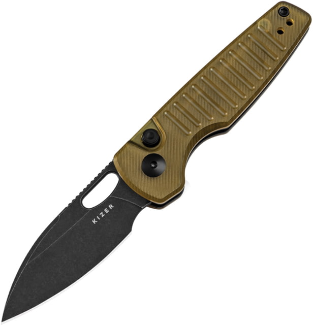 Kizer Cutlery Parakeet Button Lock PEI KI - Kizer Cutlery