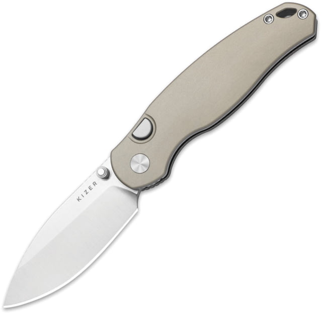 Kizer Cutlery Phoca BD Button Linerlock Alm KI - Kizer Cutlery