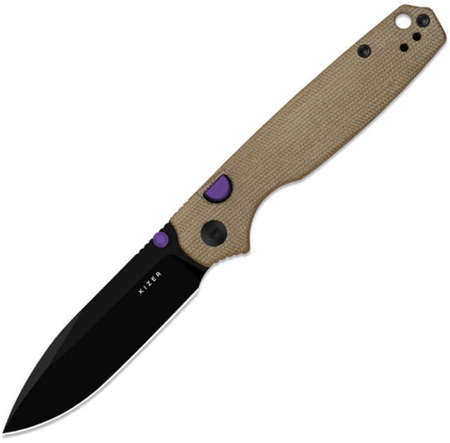 Kizer Cutlery Pokiman Button Linerlock Mic KI - Kizer Cutlery