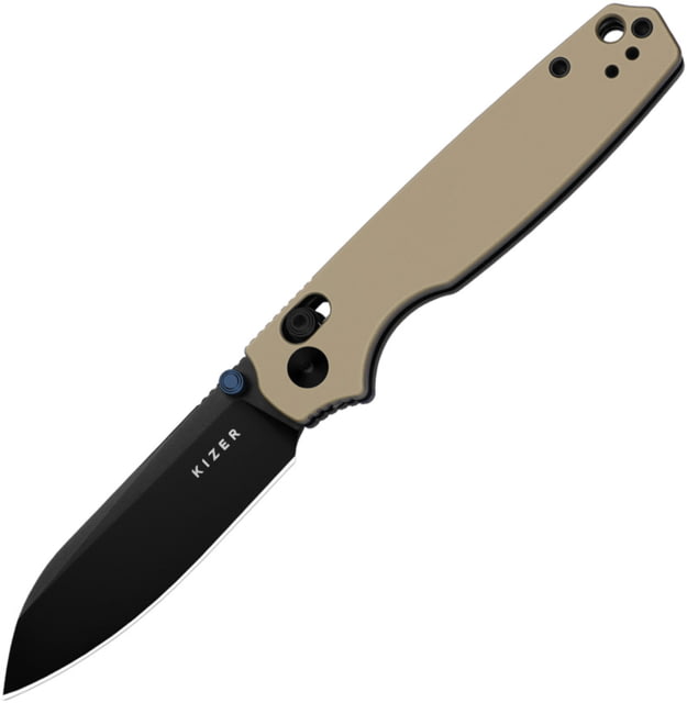 Kizer Cutlery Pokiman Clutch Lock Tan KI - Kizer Cutlery