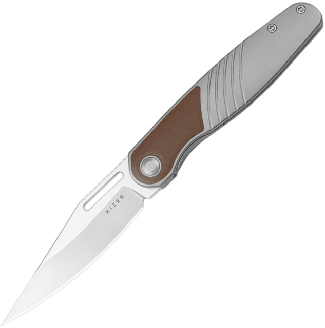 Kizer Cutlery Raze Framelock Ti Leather - Kizer Cutlery