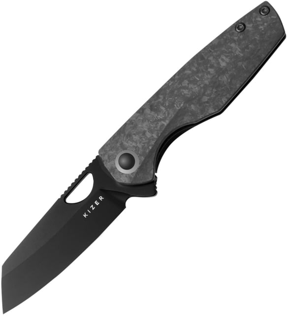 Kizer Cutlery Sparrow Framelock Marble CF - Kizer Cutlery