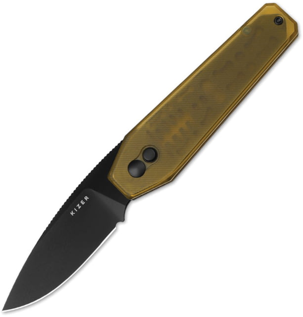 Kizer Cutlery Tomb Button Lock PEI KI - Kizer Cutlery