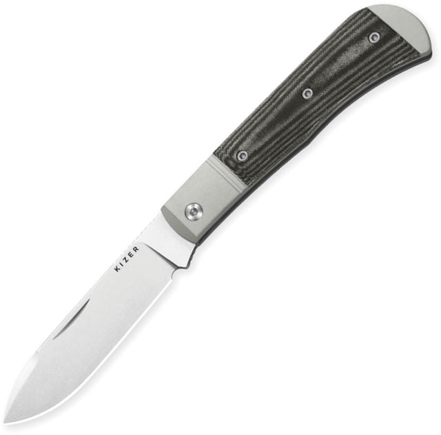 Kizer Cutlery Trestle D Slip Joint Blk Mic KI