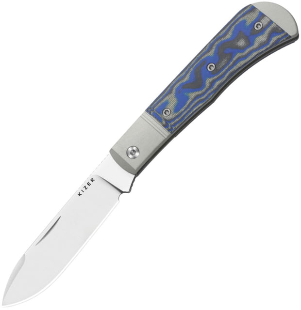 Kizer Cutlery Trestle D Slip Joint Blue KI