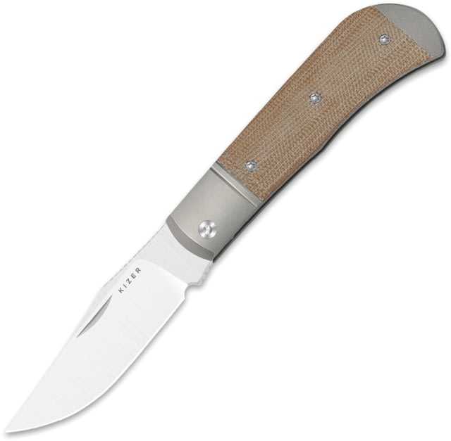 Kizer Cutlery Trestle Slip Joint Micarta KI - Kizer Cutlery