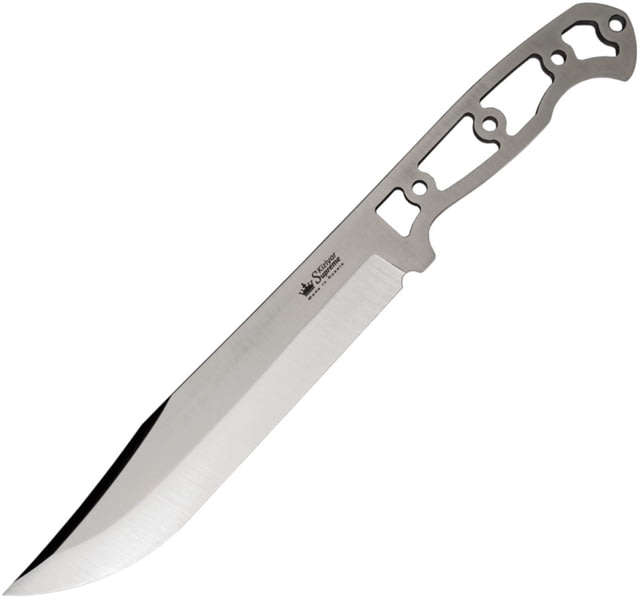 Kizlyar Bastardo Blade Blank Sleipner 8.25" satin finish Sleipner tool steel clip point - Kizlyar