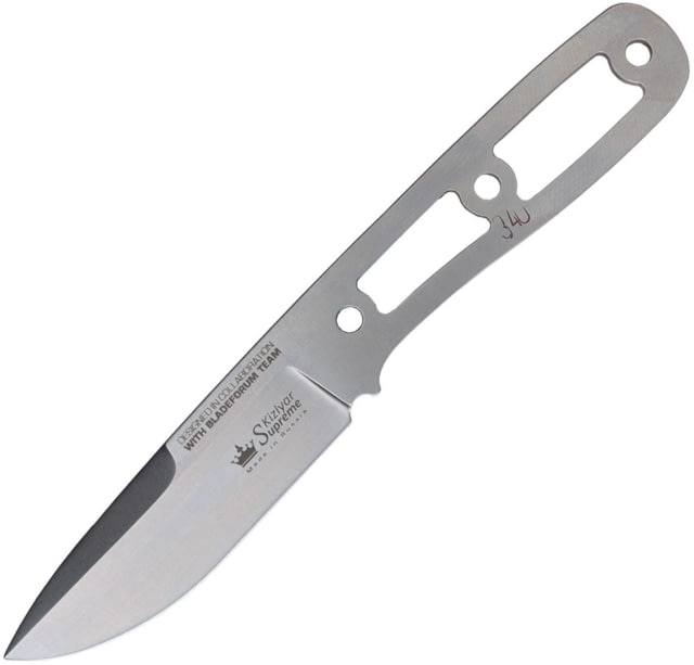 Kizlyar Colada Blade Blank Bohler K340 4" satin finish blade - Kizlyar