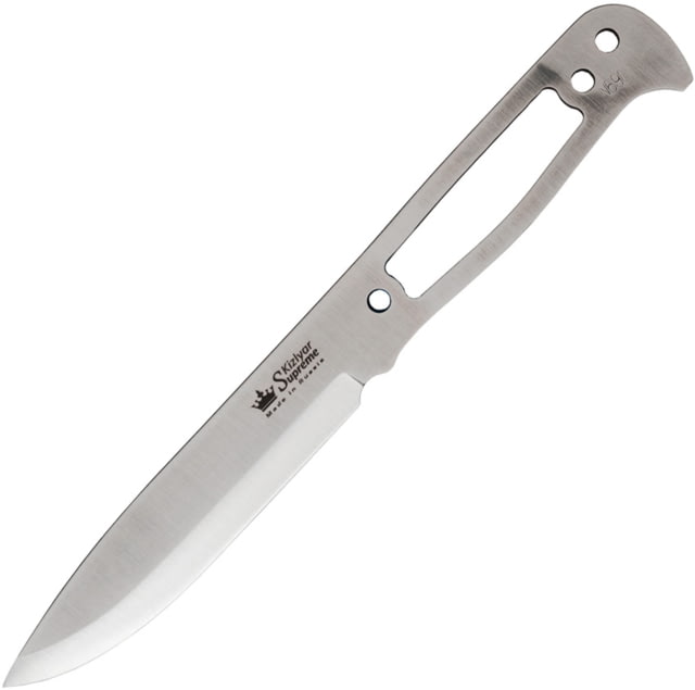 Kizlyar Forester Blade Blank N690 4.75" satin finish Bohler N690 stainless blade - Kizlyar