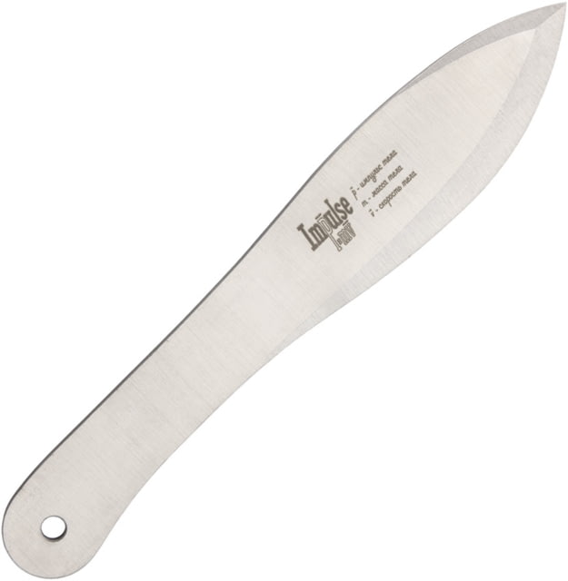 Kizlyar Impulse Throwing Knife 10.5in Overall 6.5in Blade One Piece Brushed 420 SS Construction - Kizlyar