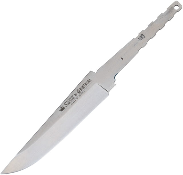 Kizlyar Malamute Blade Blank Niolox 4.5" satin finish Niolox tool steel blade - Kizlyar