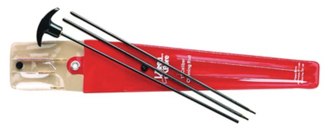 Kleen Bore ThreePiece Stainless Small Bore Rod .17 Caliber