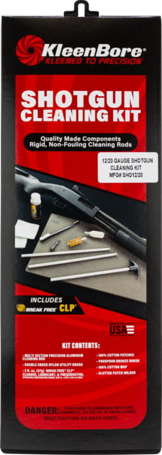 KleenBore Classic Box Shotgun Cleaning Kit 12/20 Gauge