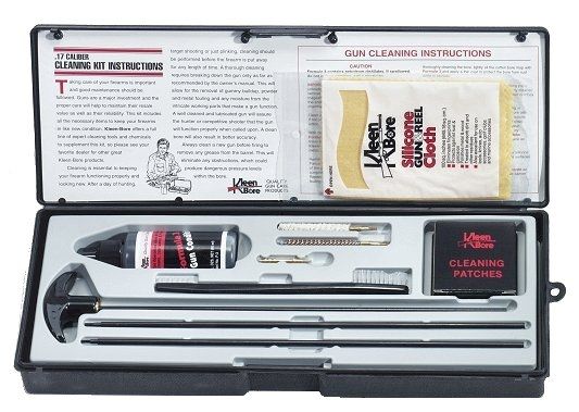 KleenBore Classic Box Rifle Smallbore Cleaning Kit .17 Caliber