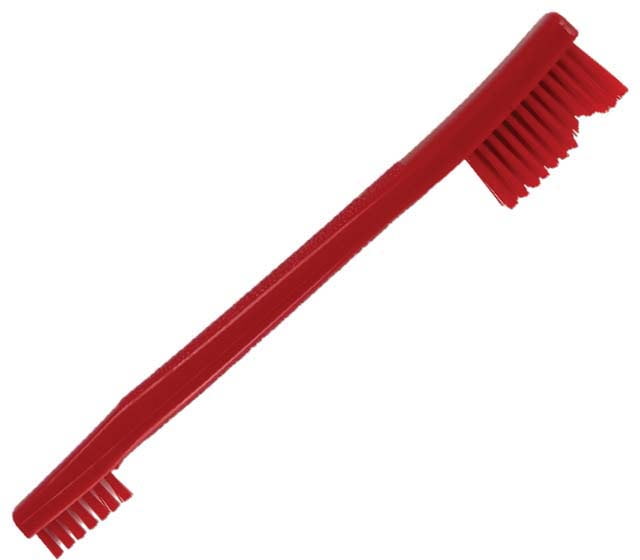 KleenBore Double End Red-Nylon Bristle Gun Brush - Kleenbore