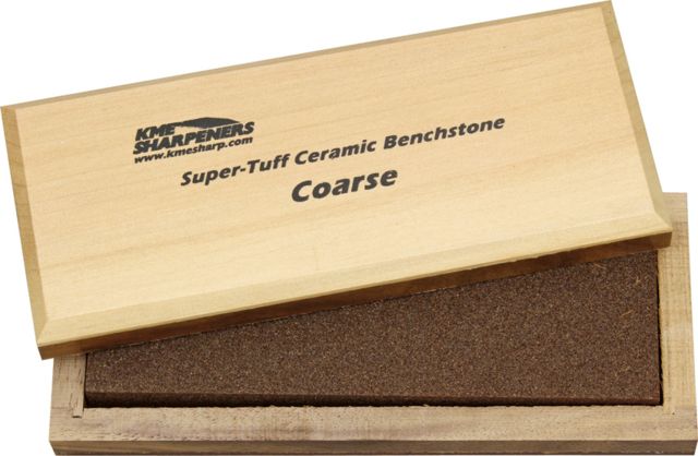 Kme Sharpeners Bench Stone with Wood Storage Box KME - Kme Sharpeners