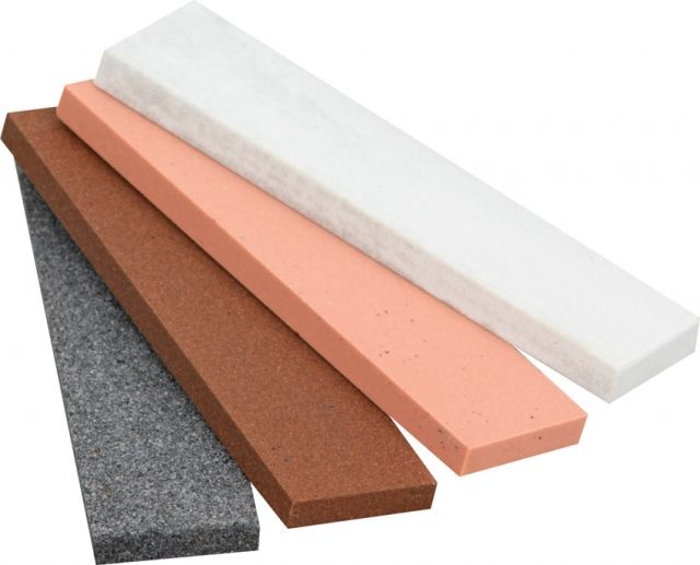 Kme Sharpeners Set of Four Arkansas-Sharpening Stones 4in. x 1in. x .25in. KME - Kme Sharpeners