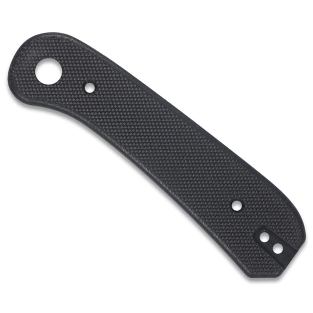 Knafs Lander 1 Flat G10 Knife Scales Black - Knafs