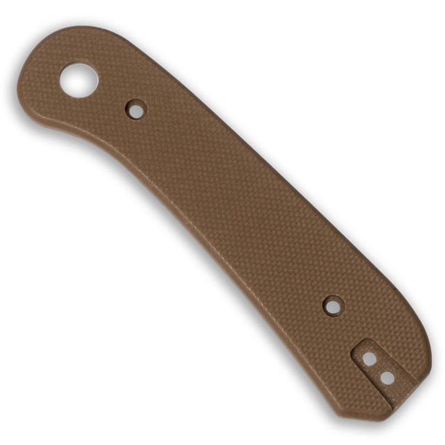 Knafs Lander 1 Flat G10 Knife Scales Brown - Knafs