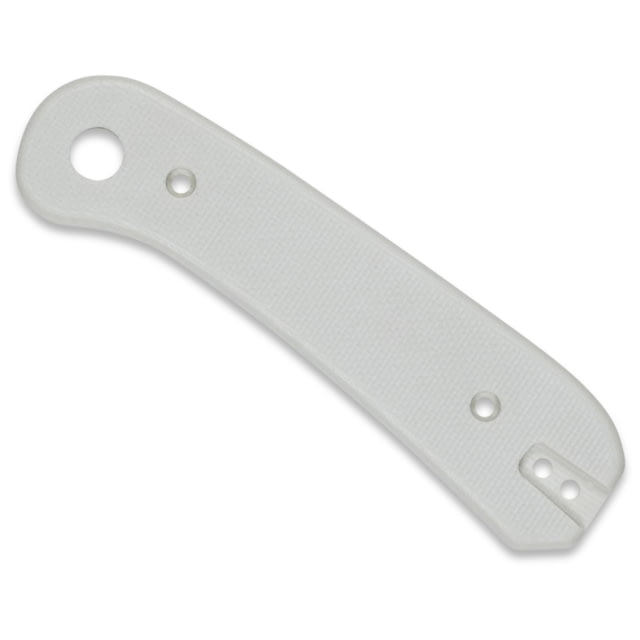 Knafs Lander 1 Flat G10 Knife Scales White - Knafs