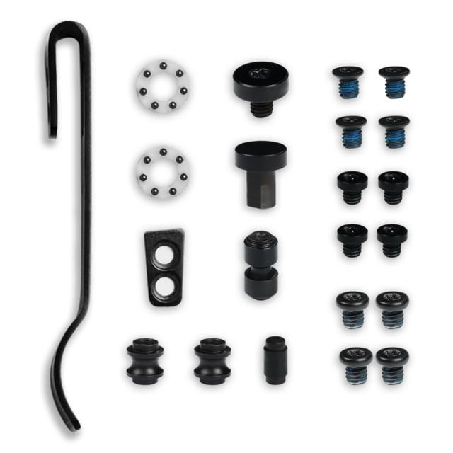 Knafs Lander 1 Pocket Knife Rebuild Kit Black - Knafs