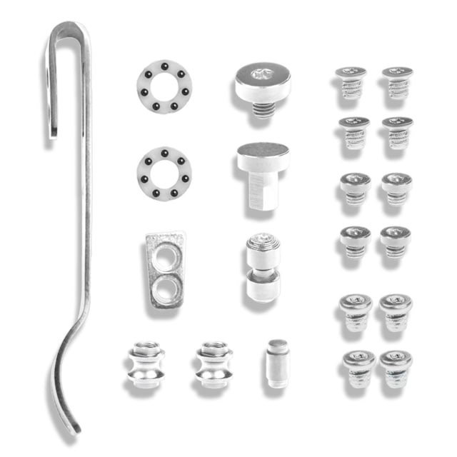 Knafs Lander 1 Pocket Knife Rebuild Kit Silver - Knafs
