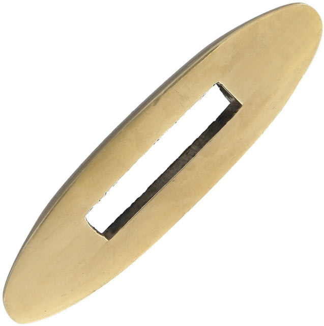 Knifemaking Brass Double Guard with Brass Construction 2.5in Brass BL-008 GUARD - Knifemaking