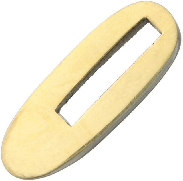 Knifemaking Brass Guard with Brass Construction 1.63in Overall Brass Construction BL-011 GUARD - Knifemaking