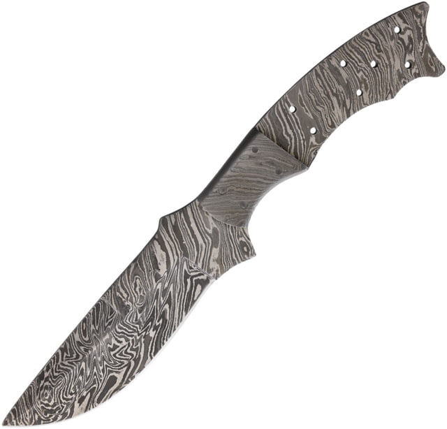 Knifemaking Hunter Knife Blade Damascus 5" Damascus steel blade SM-APR-BL13 DAMASCUS - Knifemaking