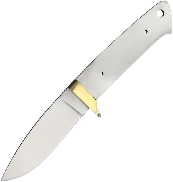 Knifemaking Knife Blade 3.75" stainless blade One-piece construction Lanyard hole SM-APR-BL5 STAINLESS - Knifemaking