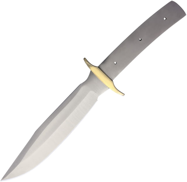 Knifemaking Knife Blade Fighting Satin finish stainless clip point blade One-piece construction SM-APR-BL4 STAINLESS - Knifemaking