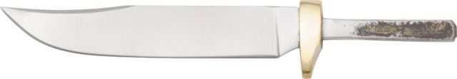 Knifemaking Stainless Fixed Blade Knife 3.5in Steel Clip Point Stainless Steel - Knifemaking