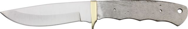 Knifemaking Stainless Fixed Blade Knife 4.75in H1 Drop Point Stainless Steel - Knifemaking