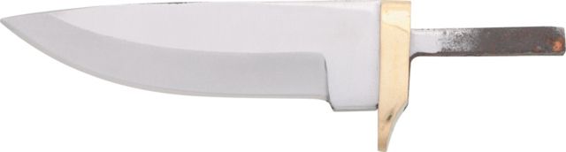 Knifemaking Stainless Fixed Blade Knife 3.75in Steel Drop Point Stainless Steel