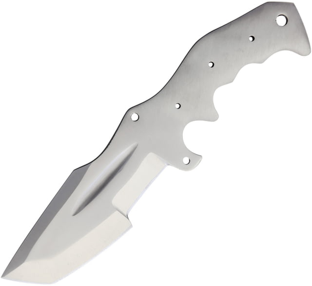 Knifemaking Knife Blade Tanto Chopper 4.75" satin finish stainless tanto blade SM-APR-BL14 STAINLESS - Knifemaking