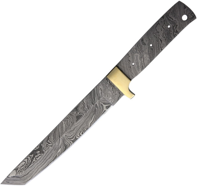 Knifemaking Tanto Knife Blade Damascus 7.25" Damascus steel tanto blade SM-APR-BL2 DAMASCUS - Knifemaking
