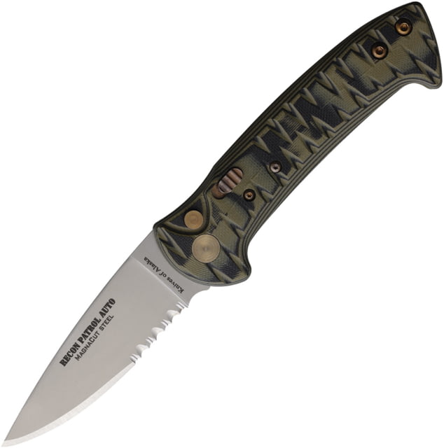 Knives of Alaska Auto Recon Patrol Button Lock KOA - Knives Of Alaska