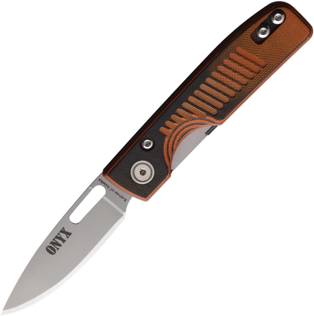 Knives of Alaska Onyx Linerlock Black/Orange KOA - Knives Of Alaska