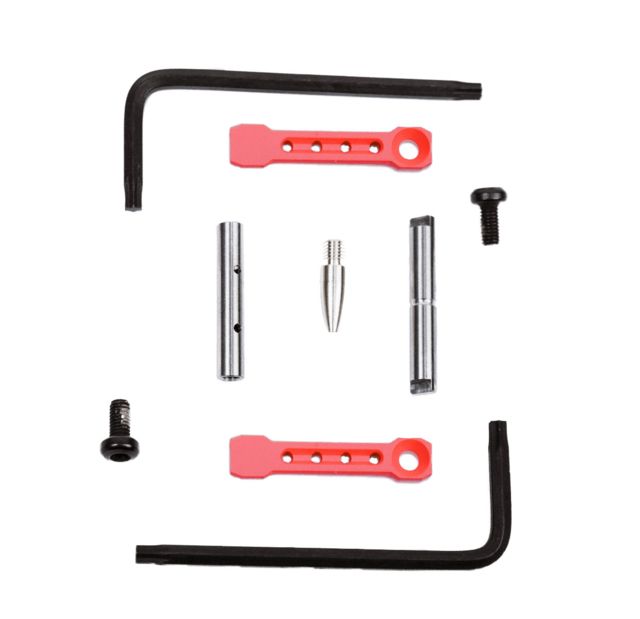KNS Precision AR15/M16/AR10 Gen ST Non-Rotate Trigger/Hammer Pin .154 Diameter Red NRTHP GEN ST-RED - Kns Precision