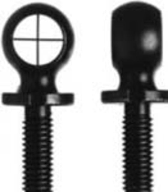 KNS Precision AR15/M16/AR10/ SR25 Hooded-Standard Sight Black