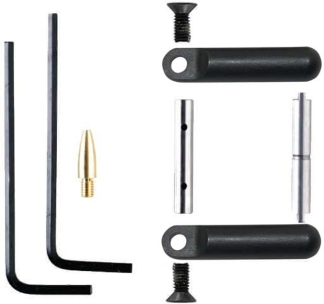 KNS Precision AR-15/M16 Gen 2 Non-Rotate Trigger/Hammer Pins .155 Diameter Black