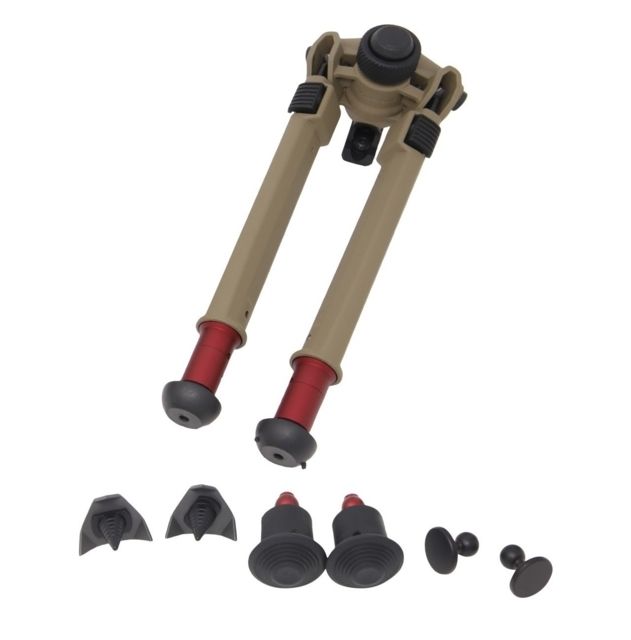 EDEMO KNS Precision SnapFoot Quick Change Modular Magpul Bipod Kit Black Snapfoot-Magpul Kit EDEMO1 Used Condition Fair - Kns Precision
