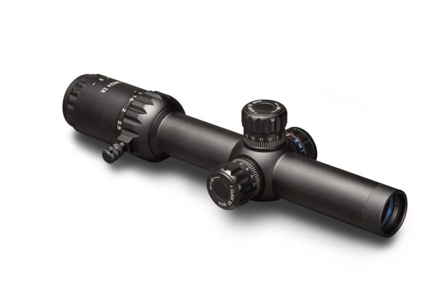 Konus 1-10x24mm Rifle Scope 30mm Circle-Dot Reticle Black