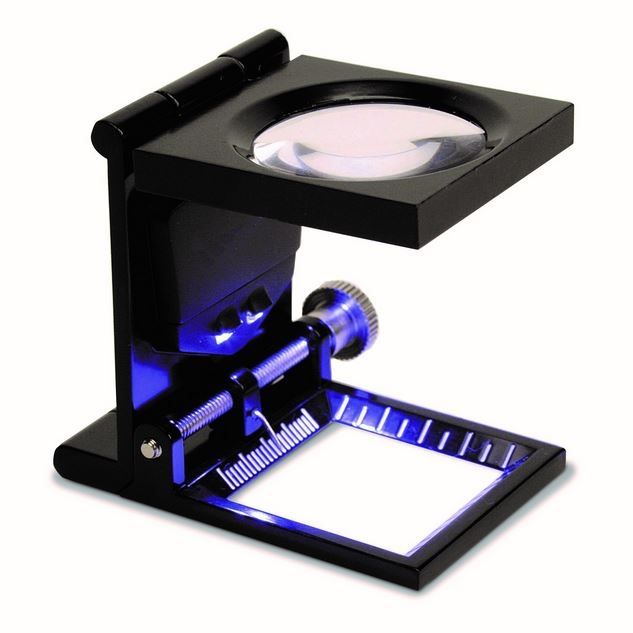 Konus 6x Illuminated LED Linen Tester5.5x5x4.5cm - Konus