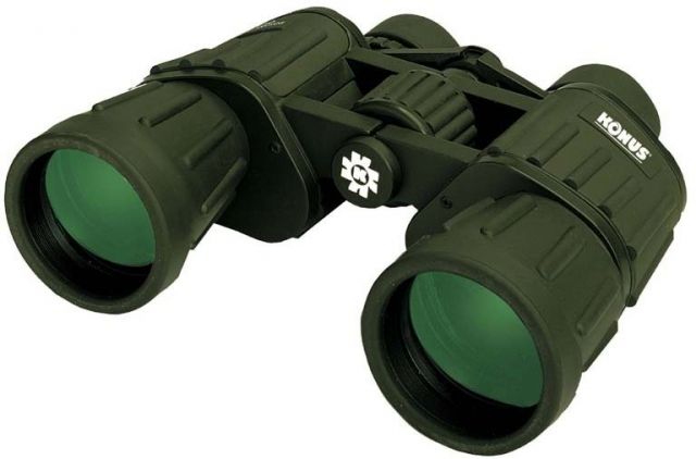 Konus Army 8x42mm Porro Prism Binoculars Green - Konus