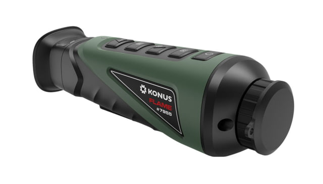 Konus Flame 1.4x-11.2x Thermal Imaging Monoculars Green/Black - Konus