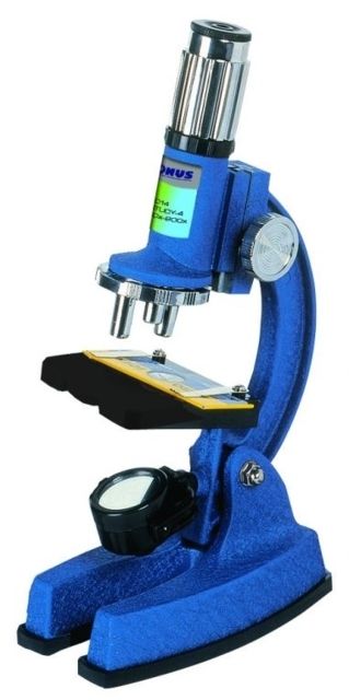 Konus STUDY-4 100x-450x-900x Biological MicroscopeBlue/Black