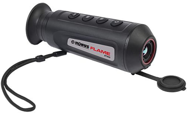 Konus Flame 0.6x-2.4x Handheld Thermal Monocular Camera Black - Konus